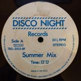 Disco Night Records - (Side A) Summer Mix