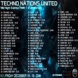 TECHNO NATIONS UNITED - Midnight Express fm ® 1st anniversary - DarK SkYLiNe