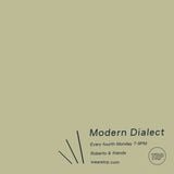 MODERN DIALECT - APRIL 4 - 2016