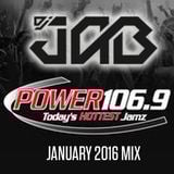 DJ JAB Power 106.9 January 2016 Rush Hour Mix Pt. 1.