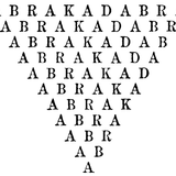 ABRACADABRA