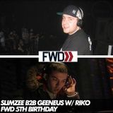 Slimzee b2b Geeneus - FWD 5th Birthday - 25/11/06