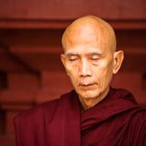 Meditating Monks