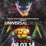 Dominator & Azza Live from Universal Drumz 08|03|2014