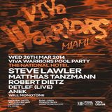 Matthias Tanzmann @ VIVa Warrios Pool Party, The National Hotel (WMC 2014, Miami) - 26-Mar-2014