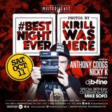 NICKY K LIVE AT MISTER EAST (10.11.14)