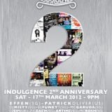 Artihc - Indulgence 2nd Anniversary, TheMixingRoom, Avalon 17.03.2012