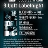 Alex Kork, New Stylez Booking, 9Volt-Musik @ Minimal-Breaks, Centrum EF
