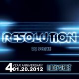 Lucky Strike Bellevue January Featured DJ: SCENE - RESOLUTION.