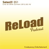 ReLoad Podcast 051 : Live at Ohm Current (2012-03-16)