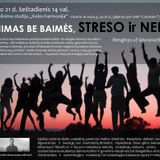 Egidijus Gubinas. Linksmai apie baimes, nerimą ir stresą :) 2014 02 13 Vilnius