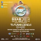 Funkagenda - Live @ Electric Island Festival (Guam) 2014.07.26.