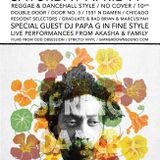 Simmer Down Sound Selections 4-11-15 "Spring In The Dancehall" Double Door Chicago Ft Papa G