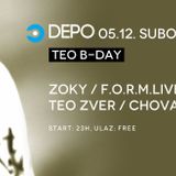 Chova @ DEPOklub, Zagreb - 05.12.2015.