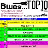 BLUES TOP 10 - Lunedi 9 Febbraio 2015 (cluster 1)