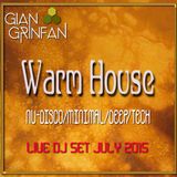 Warm House Live Set July 2015