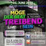 Sebastian Kay live @ Club V.I.P. Rooms - Möge der Beat treibend sein - 11.06.2011