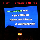 e.lav - Take it back (November 2012 Mix)