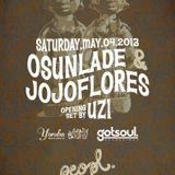 Osunlade & jojoflores Live at peopl May 2013