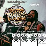Beats Rhymes And Laughs - 10-22-14 - LIVE on stage from Shambhala Studio