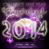 New Year 2014@Baghdad cafe with DJ Ninno,Ismix,Serious beat lovers & MC Hare