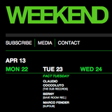 Claudio Coccoluto Vinyl Dj set at FACT @ WEEKEND - Berlin 23/04/13