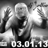 DJ Jellin - Planet Radio Black Beats Show - 03. January 2013