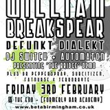 BETAMIX William Breakspear - Beta Birmingham 03/02/12