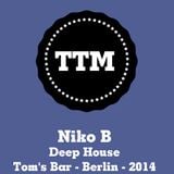 NikoB - Deep House - Tom's Bar - Berlin - 2014