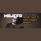 Henry Saiz - Majefa pres. Henry Saiz at Sound Control in Manchester (31-01-2015)