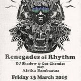 DJ Bacon and Jing - vinyl set @ Afrika Bambaataa Renegades of Rhythm tour @ Family nightclub 13.3.15