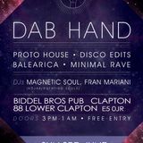 Dab Hand Disco - Sun 3rd June London