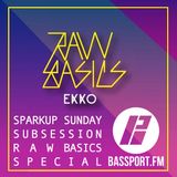Sparkup Sunday Subsession #3 @ Bassport.fm RAW BASICS special