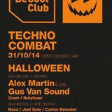 A.gonzalez@Techno Combat Haloween at BeCool