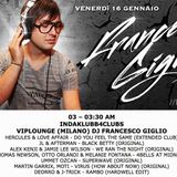 Francesco Giglio on air (Radio 105 in da Klubb) Venerdì 16 gennaio 2015