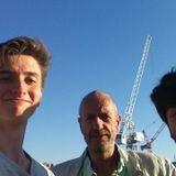 Arthur Smith rooftop interview featuring Isaac
