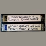 MURK + FLAVIO VECCHI + RICKY MONTANARI @ Echoes 12/12/1992 (Echoes's 1st Birthday Party)
