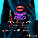 SEPTEMBER 2014 AT.REC CLUB PARTY MC SYCOZA DJ EMM DJ SUNJILOVE REMIX