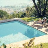 the poolside session