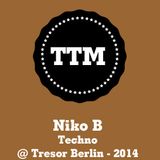 NikoB - Techno - Tresor Berlin - 2014