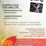Rentgen Polityczny 27.03: Michał Krawiec (FORUM MŁODYCH PiS), KONRAD ZARADNY (MŁODZI DEMOKRACI)