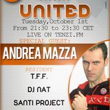 T.F.F. pres UNITED 14 - 01.10.13 - WITH T.F.F., DJ NAT, SANTIPROJECT. SPECIAL GUEST ANDREA MAZZA