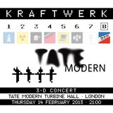 Kraftwerk - Tate Modern Turbine Hall, London, 2013-02-14