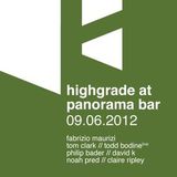 Todd Bodine @ Highgrade Showcase - Berghain Panoramabar, 09-06-2012