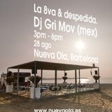 Selva Marina - Gri Mov (live set @ Nueva Ola, Barcelona beach)