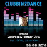 Allard Eesinge - Clubbin2Dance incl... VIP Mix, Eric van Kleef (06-02-2016)