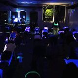 BlackLight Yoga/Live Dj Set at Haute Yoga QA 11-21-14