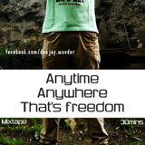 Anytime, Anywhere: That's freedom! (By Deejay Wunder) - Mixtape 30mins