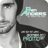 Ben Anders - Last But Not Least - December 2011 Promo Set