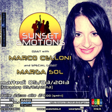 SUNSET EMOTIONS 025.3 (05/03/2013) - Special Guest MARGA SOL "Love Motion"